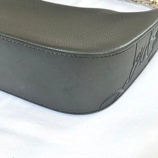 Christian Louboutin Chain Shoulder Bag Rubira Gray #QYDI6G