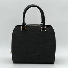 Louis Vuitton Epi Pont Neuf handbag, gold hardware, black. #QYGQDS
