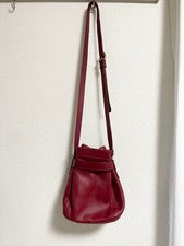 OLD COACH Shoulder Bag, Drawstring Bag, Mini Bag, Red, Model Number 4156 #QYGB6M