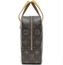 LOUIS VUITTON 2-way handbag, Spontini Monogram, M47500 Brown #QY8618