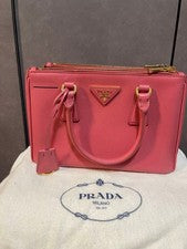 PRADA Pink Handbag, Saffiano Leather #QY42TU