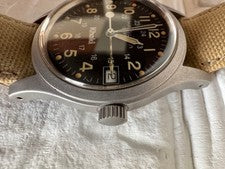 HAMILTON Khaki 9797 Quartz with 2 Replacement Straps #PG7R5I