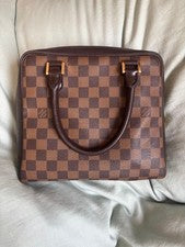 LOUIS VUITTON Damier Brera Brown Damier Canvas Women #QY73Q8