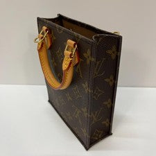 LOUIS VUITTON Petite Sac Plat 2-way Handbag MBZ807 #QYD4PI