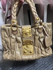 Miu Miu Matelasse 2way Shoulder RN0473 Women's Handbag…