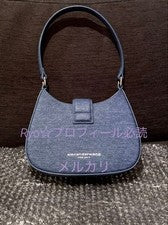 ALEXANDER WANG Logo Denim Bag #QY5TA6