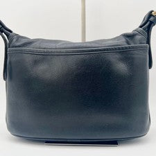 COACH Fletcher Bag Shoulder Bag Flap Leather Black #QYL0F8