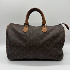 LOUIS VUITTON Speedy 35 Monogram Boston Bag #QYCG49