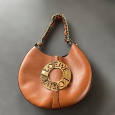Loewe Joyce Shoulder Bag, Calf Leather, Sheepskin, Gold-Plated Brass #QY0914