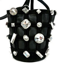 ALEXANDER WANG handbag ROXY rhinestone bejeweled #QYAB5O