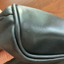 Prada black leather clutch; the leather inside was old and has been repl #QYDIDD