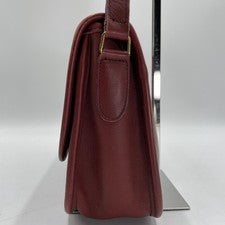 COACH Shoulder Bag, Leather, Red, Old Coach Women #QYBT1I