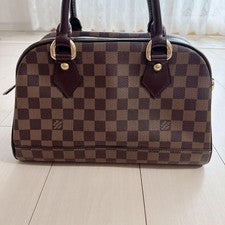LOUIS VUITTON Duomo Damier N60008 Key Padlock #QYKU93