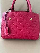 Louis Vuitton Pink Handbag Montaigne BB #QY6WGH