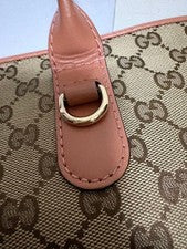 GUCCI GG pattern handbag, beige/pink Beige #QY4Y5X