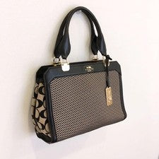 Coach shoulder bag/tote bag, Luxury Signature. #QY85J4