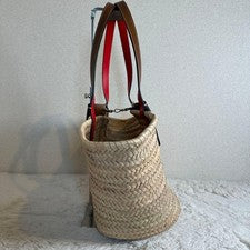 CHRISTIAN LOUBOUTIN Rubijota Basket Bag Tote Bag, Leather #QYA2OB