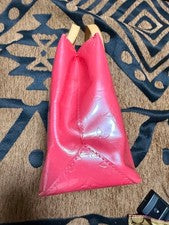 Louis Vuitton Pink Leather Tote Bag #QYE5XH