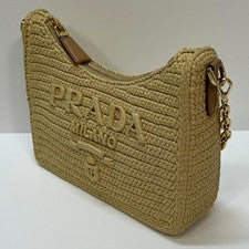 Prada Raffia Re-Edition 2005 Handbag MBZ764 #QYAAEY