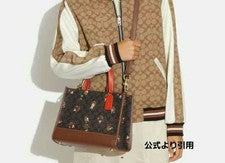 Coach Handbag, 2-Way Bag, Signature Hedgehog #QY0OTV