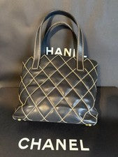 CHANEL Wild Stitch Handbag, Black #QYFNCF