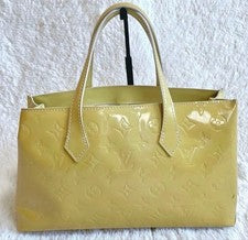 LOUIS VUITTON Spring-colored LOUIS VUITTON Vernis Monogram Wilshire #QY5UOJ