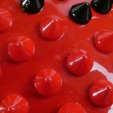 Christian Louboutin Rubiposh Clutch Valentine Spike 7000128 Bag #QY9UYE
