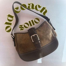 OLDCOACH SOHO Shoulder Bag Y2K KAHKI #QYGQRL