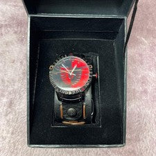 Berserk wristwatch black and red design #QY4YN3