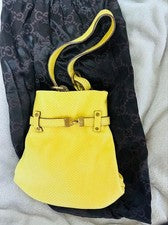 GUCCI Yellow Leather Handbag #QYDJVZ