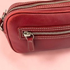 Classic COACH old archive y2k deep red #QYJIII