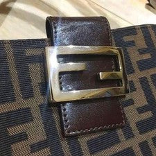 FENDI Zucca pattern Mamma Baguette handbag #QYIPA9