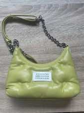 Maison Margiela Glam Slam Bag Yellow Leather Tag Included #QYDBZO