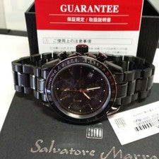 High-performance center chronograph men's chronograph watch with black I #QY68N3