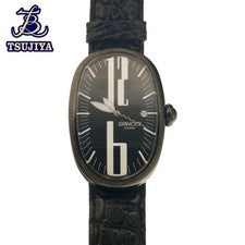 AB. Grimoldi Blackjack Men's Watch, 500 pieces. Black dial, leather brac #QY6FQJ