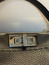 FENDI Peekaboo Selleria Regular Grey with Wrappy #QYB5TY
