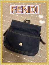 FENDI Mamma Bucket Denim (Early Classic) #QY8TEY