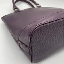 LOUIS VUITTON M4229K Epi Lockit PM Handbag Cassis #QYI1UZ