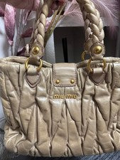 Miu Miu Matelasse 2way Shoulder RN0473 Women's Handbag…