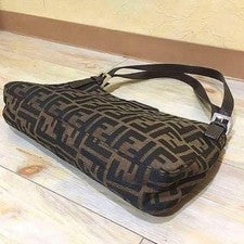FENDI Zucca pattern Mamma Baguette handbag #QYIPA9