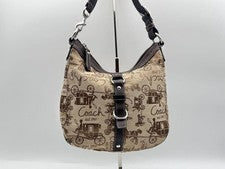 Y2KCOACH Horse and Carriage Shoulder Bag #QY2D6L