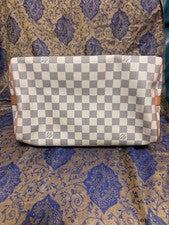 LOUIS VUITTON Damier Canvas Handbag White Women #QY6UYR