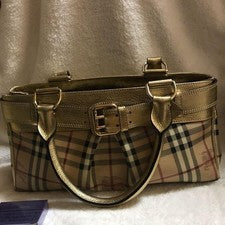 BURBERRY handbag, Nova check pattern Women #QYL06V