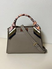 FENDI Peekaboo Medium Dove Grey Greige #QYAYRB