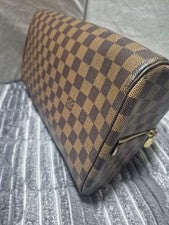 LOUIS VUITTON Damier Bella MM Handbag Brown #QY55YY