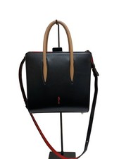 Christian Louboutin Paloma Mini 2-Way Studded Leather Handbag, Black (So #QYK5C2