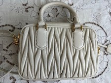 Beautiful item MIU MIU Arcadi Matelasse leather bag