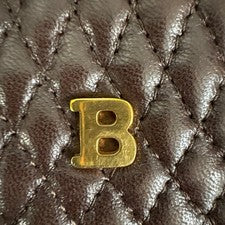 BALLY quilted leather handbag with tassel #QYJBXU