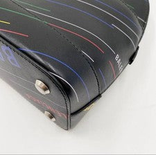 BALENCIAGA , leather, multi-color, dust bag, key, padlock, ST Black #QY1YA5