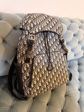 DIOR 8 Flap Oblique Jacquard Backpack 2024 #QY30OJ